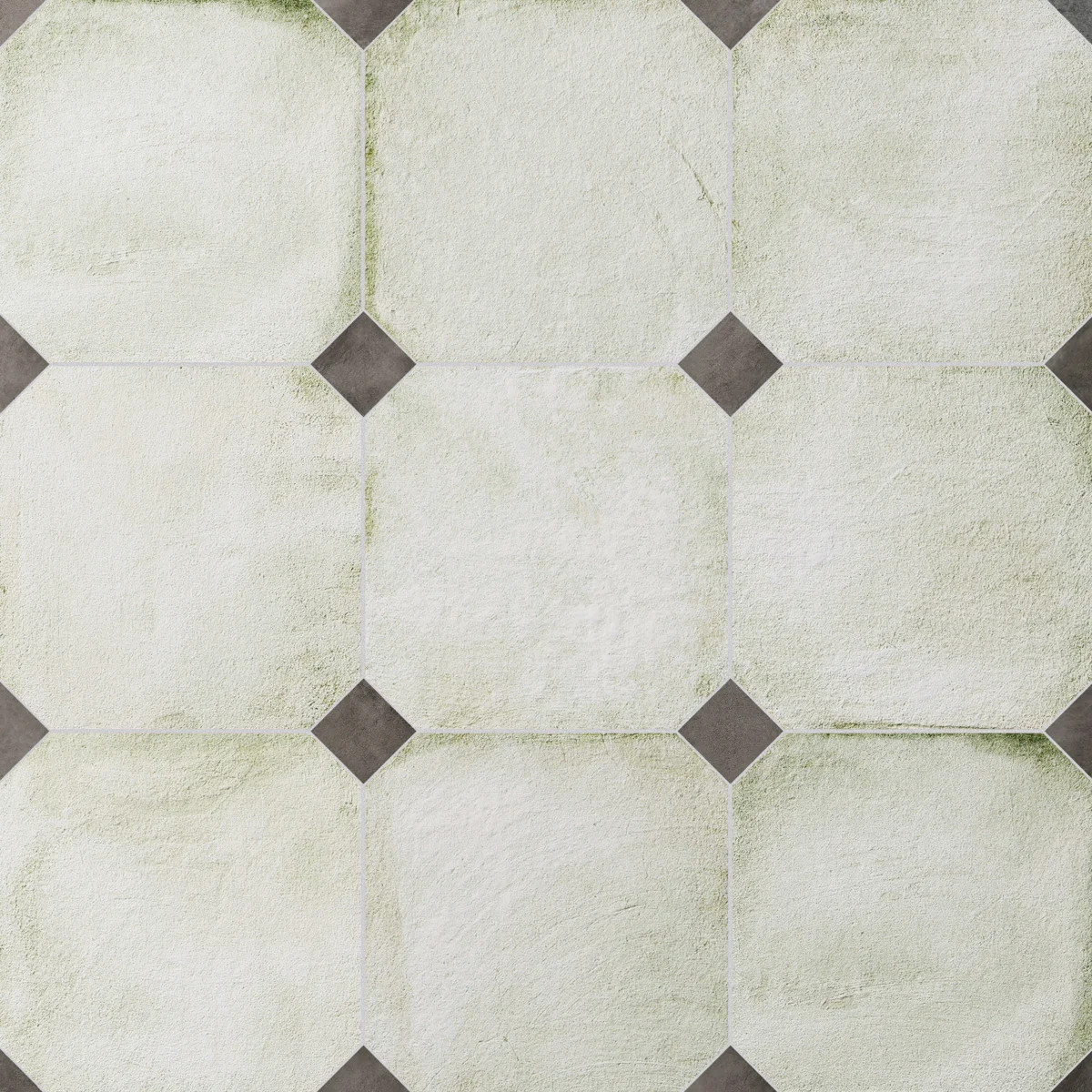 Laverton Octagon W/Taco 7-7/8 In. X 7-7/8 In. Porcelain Floor And Wall Tile | Wayfair North America
