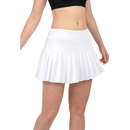 Women Tennis Skirt Pleated Golf Skirts with Pockets Skort Workout Sports Hiking Athletic | Walmart (US)