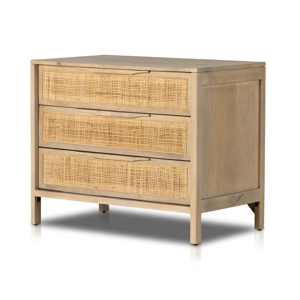 Sydney Large Solid Natural Mango Nightstand | Scout & Nimble