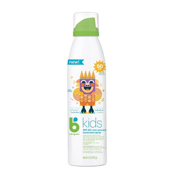 Babyganics Kid's Sunscreen Continuous Spray - SPF 50 - 6oz | Target