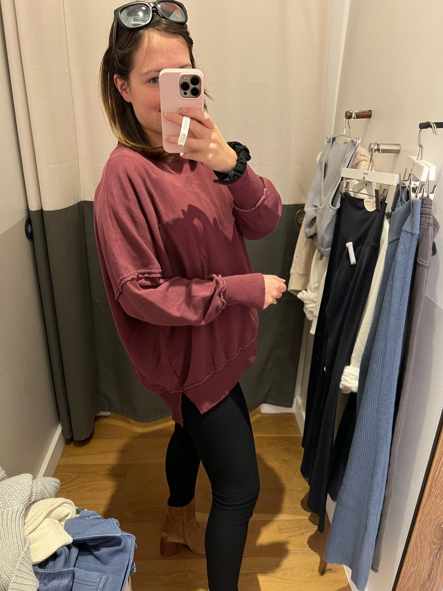 Linked is this year’s version of the sweatshirt.

#LTKsalealert #LTKfindsunder50 #LTKfindsunder100