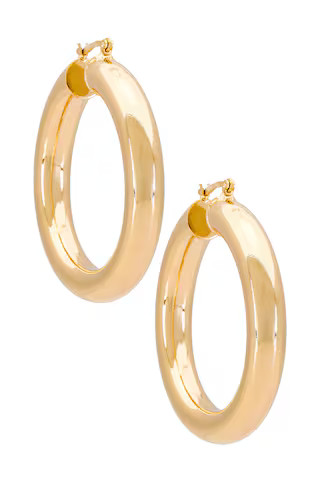 Child of Wild Aubree Large Tube Hoops in Gold from Revolve.com | Revolve Clothing (Global)