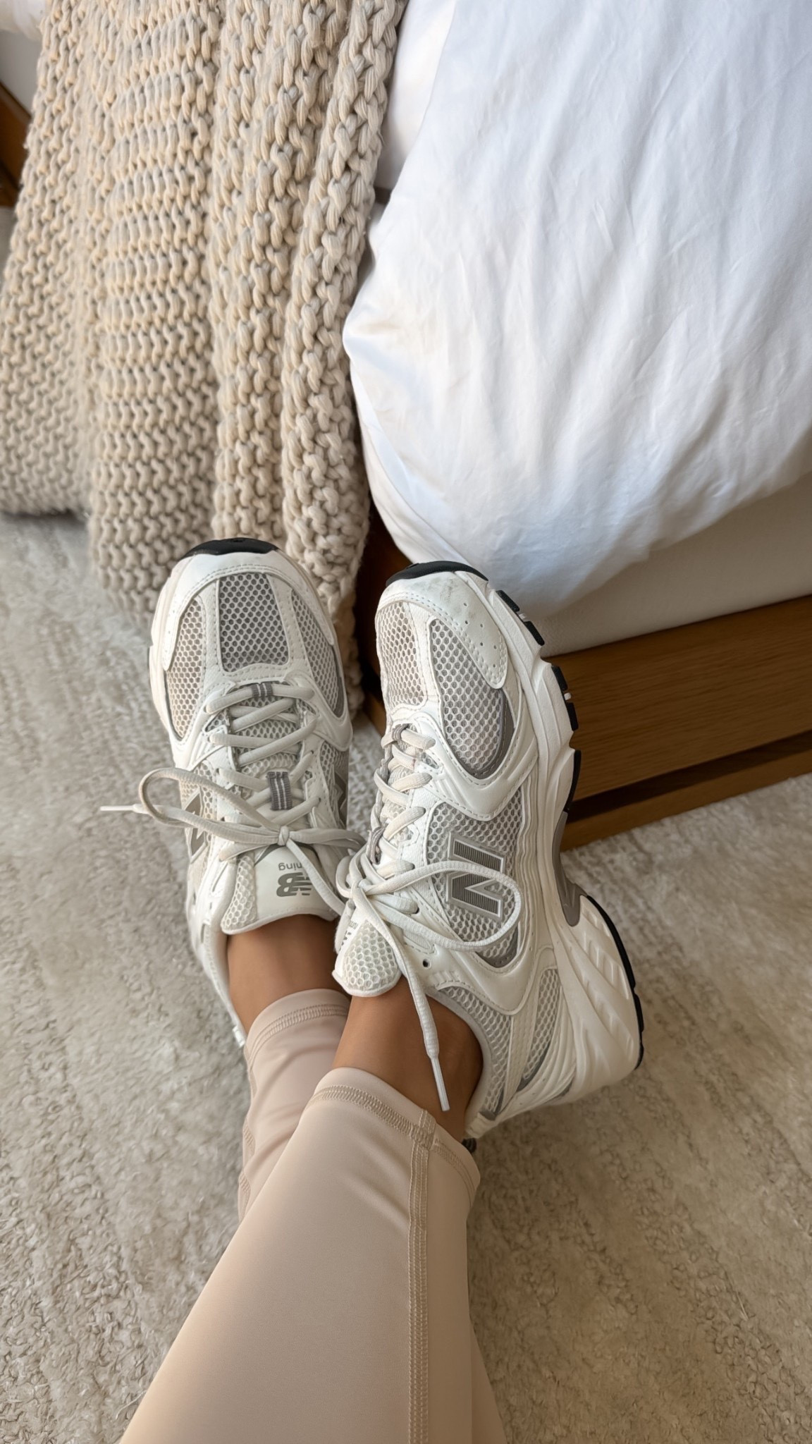 Found my colorway of new balances in stock!! Sizing: runs a little big but I stuck with true size 

Colorway: sea salt/arid stone