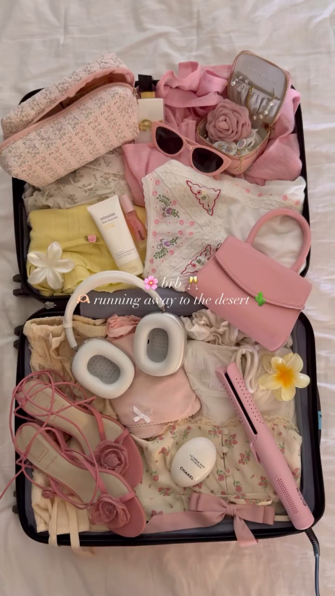 Pack with me 

Travel essential, coquette aesthetic 

#summeroutfits #softgirlaesthetic #coquetteaesthetic #packwithme #softgirl #pinkaesthetic #girlyaesthetic

#LTKSeasonal #LTKFindsUnder100 #LTKTravel