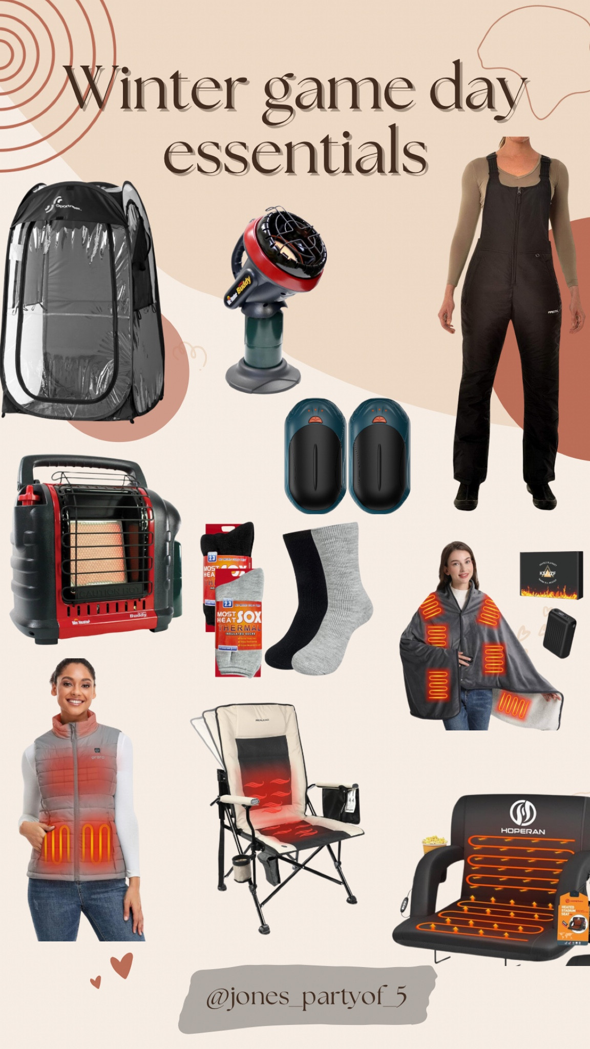 Baseball moms? Football moms?
Outdoor winter sports can be brutal so here’s a list of top selling and rated Amazon picks! These will make the cold weather games a bit more tolerable. I’ll be using these for football 🏈 

#LTKGiftGuide #LTKSeasonal #LTKActive