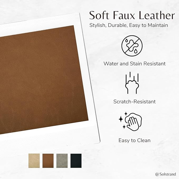 Solstrand Saddle Bar Stools Set of 3,Counter Height Bar Stools for Kitchen Counter Farmhouse Mode... | Amazon (US)