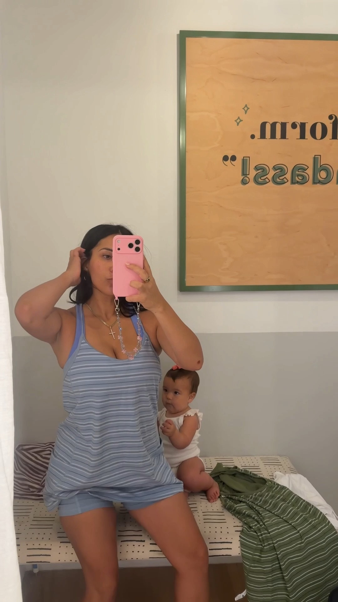Aerie try on haul- everything on sale today!!! Comes in 5 colors. Give me all the stripes!! @Aerie 


Summer outfit 
Summer fashion 
Mom 
Mom life 
Mom outfit 
Postpartum 
Dress 
Try on haul 
Aerie haul

@Aerie

#LTKSaleAlert #LTKmomlife #LTKTravel #LTKootd #LTKdayinmylife #LTKselfcare

#LTKSeasonal #LTKActive #LTKfitnessgoals