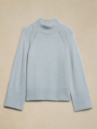 Cozy Mock-Neck Sweater | Banana Republic Factory