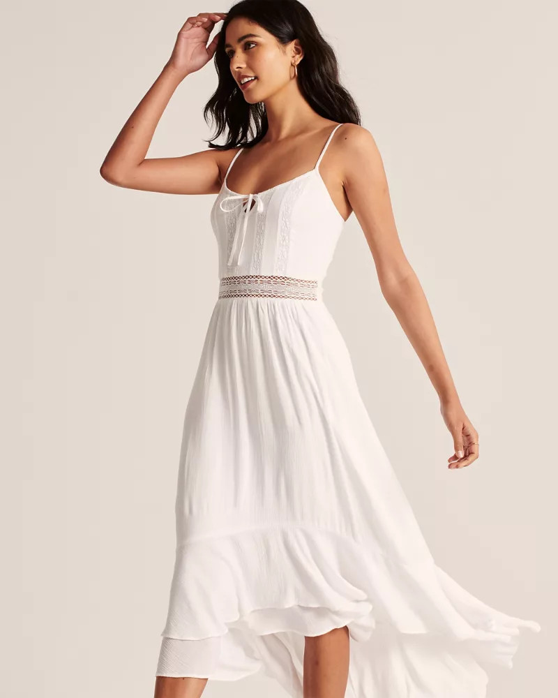 High-Low Maxi Dress | Abercrombie & Fitch (US)