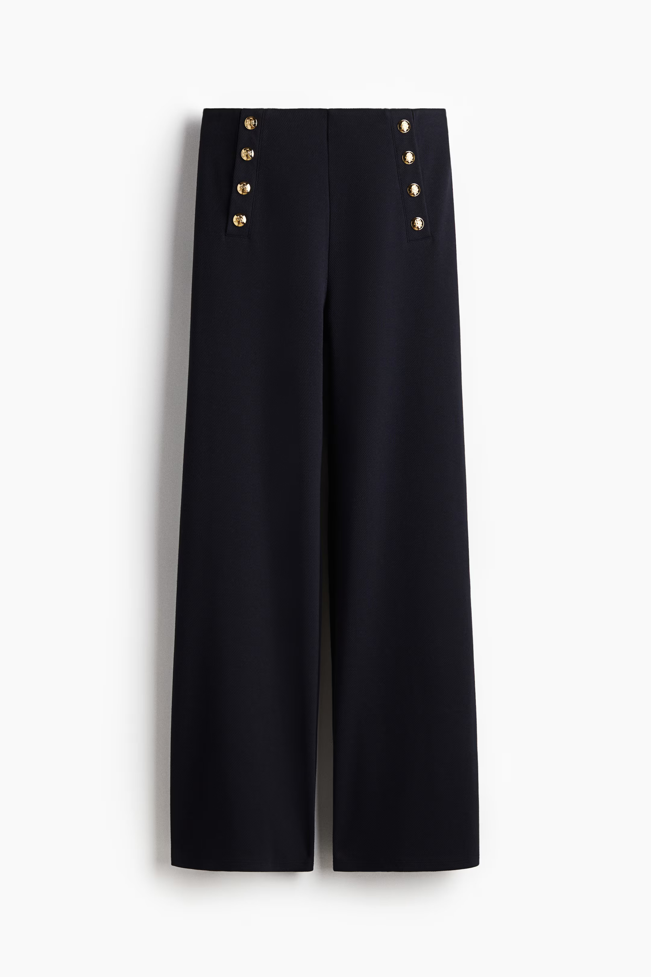 Button-front trousers | H&M (UK, MY, IN, SG, PH, TW, HK)