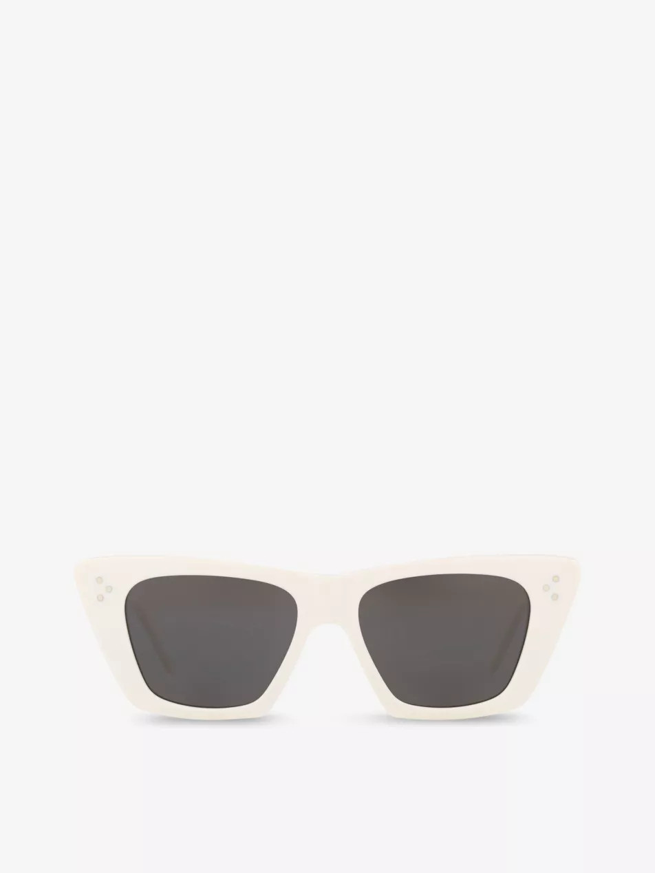 CL40187I acetate cat-eye sunglasses | Selfridges