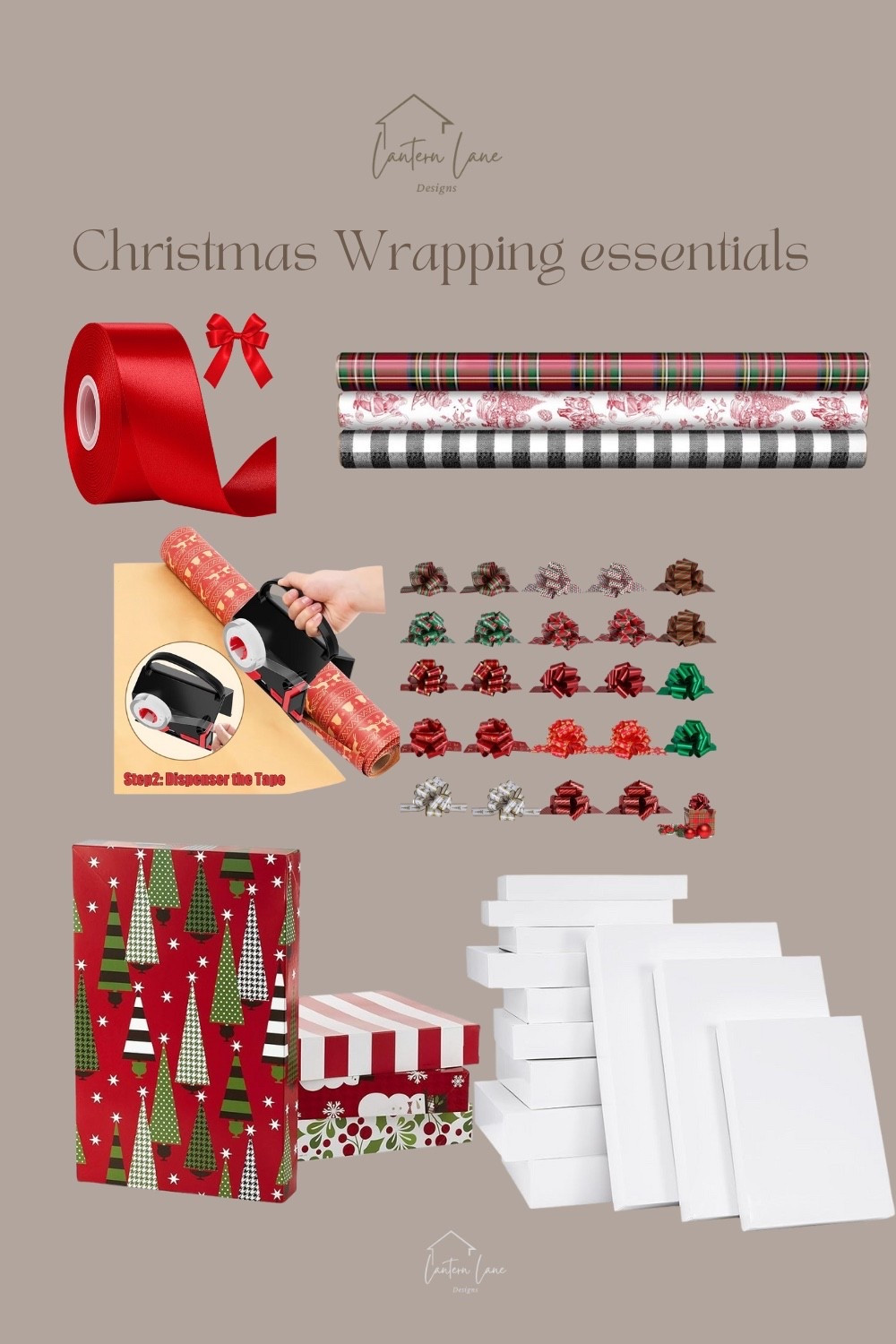 Gift wrapping essentials this holiday season! The wrapping paper cutter tool looks like way too much fun to use! 

Wrapping paper, gift wrap, gift boxes.

#LTKHoliday #LTKHome #LTKGiftGuide