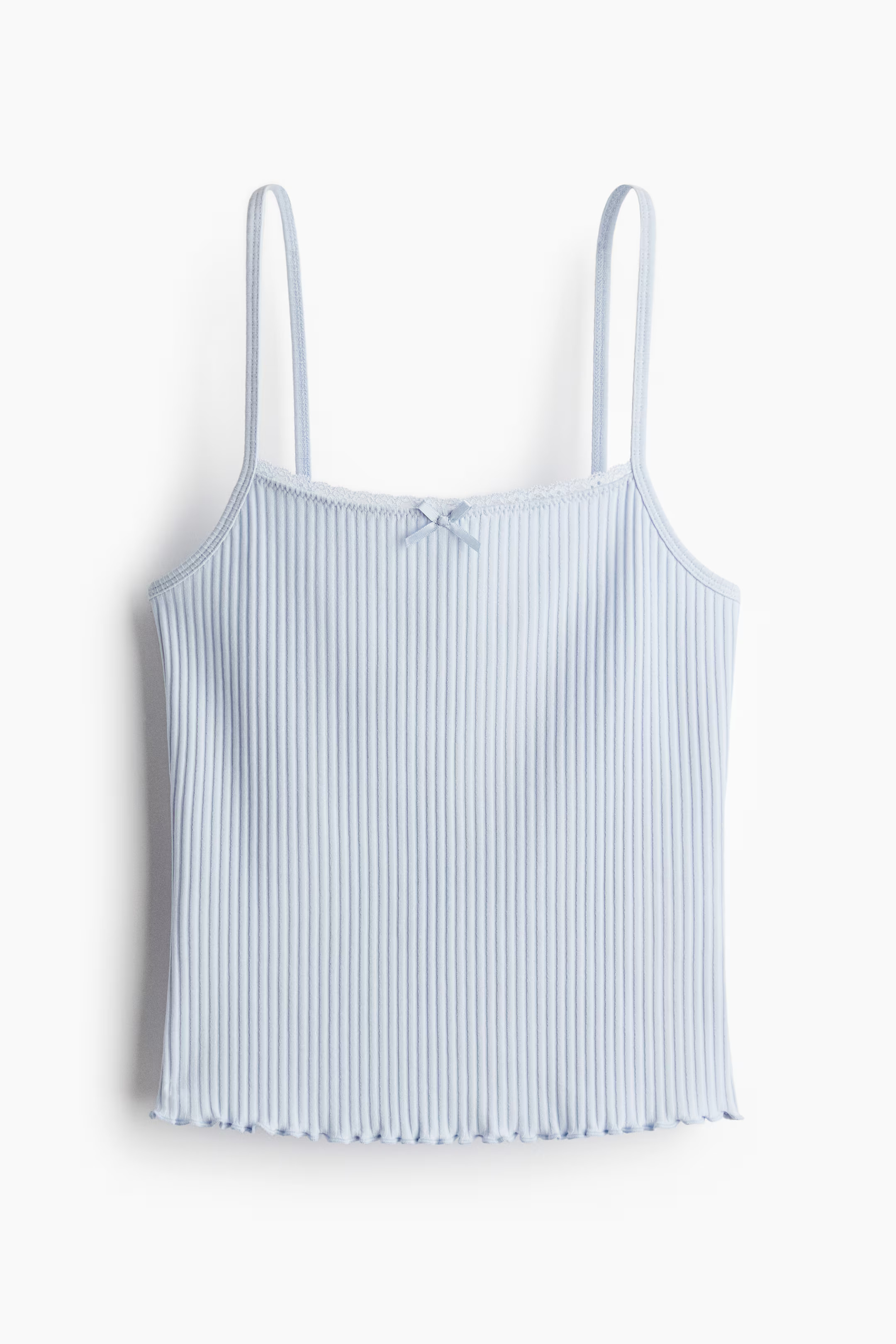 Trägertop mit Spitze | H&M (DE, AT, CH, NL, FI)