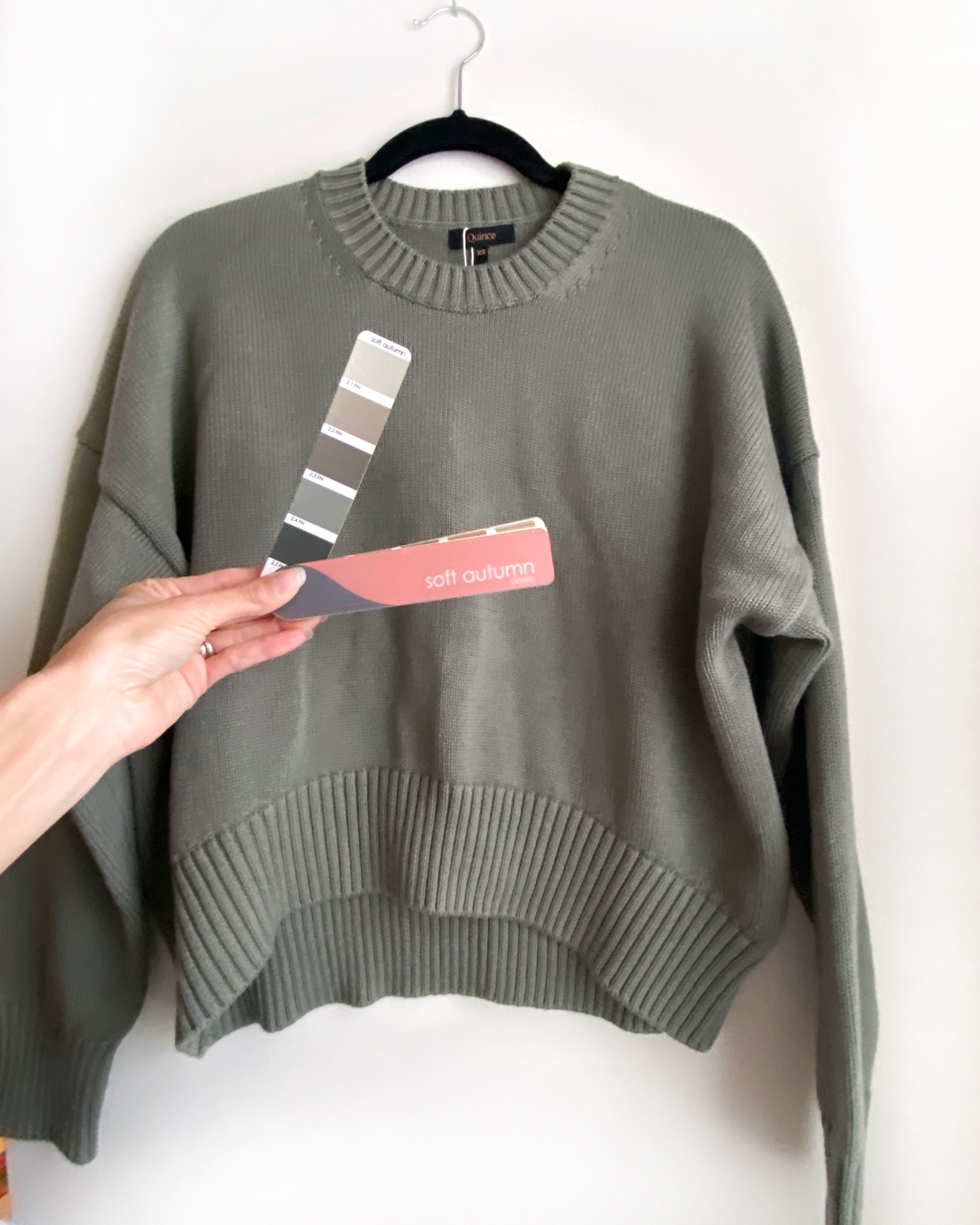 100% organic cotton, high-quality sweater. For my fellow TCI #softautumn friends, it is a great match for 2.4FN on the color fan.

#LTKstyletip #LTKSeasonal #LTKfindsunder50