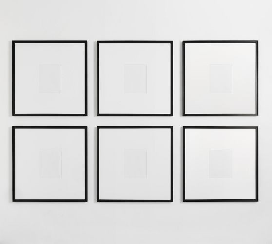 Beveled Wood Gallery Frames - 25x25 | Pottery Barn (US)