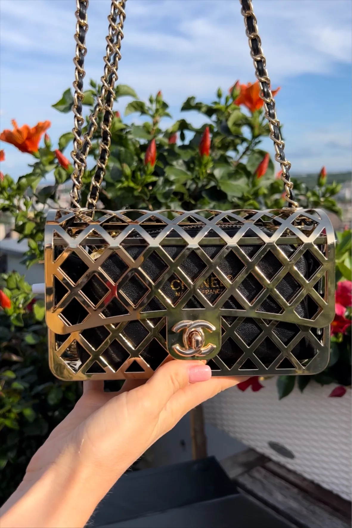 Cha-nel Chain Crossbody Wallet … curated on LTK