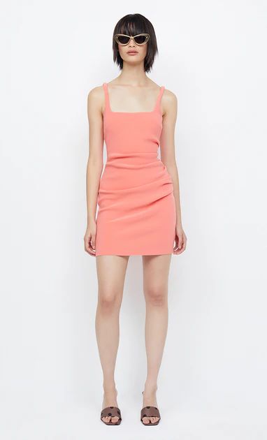 KARINA MINI DRESS - CORAL | Bec & Bridge (Global)