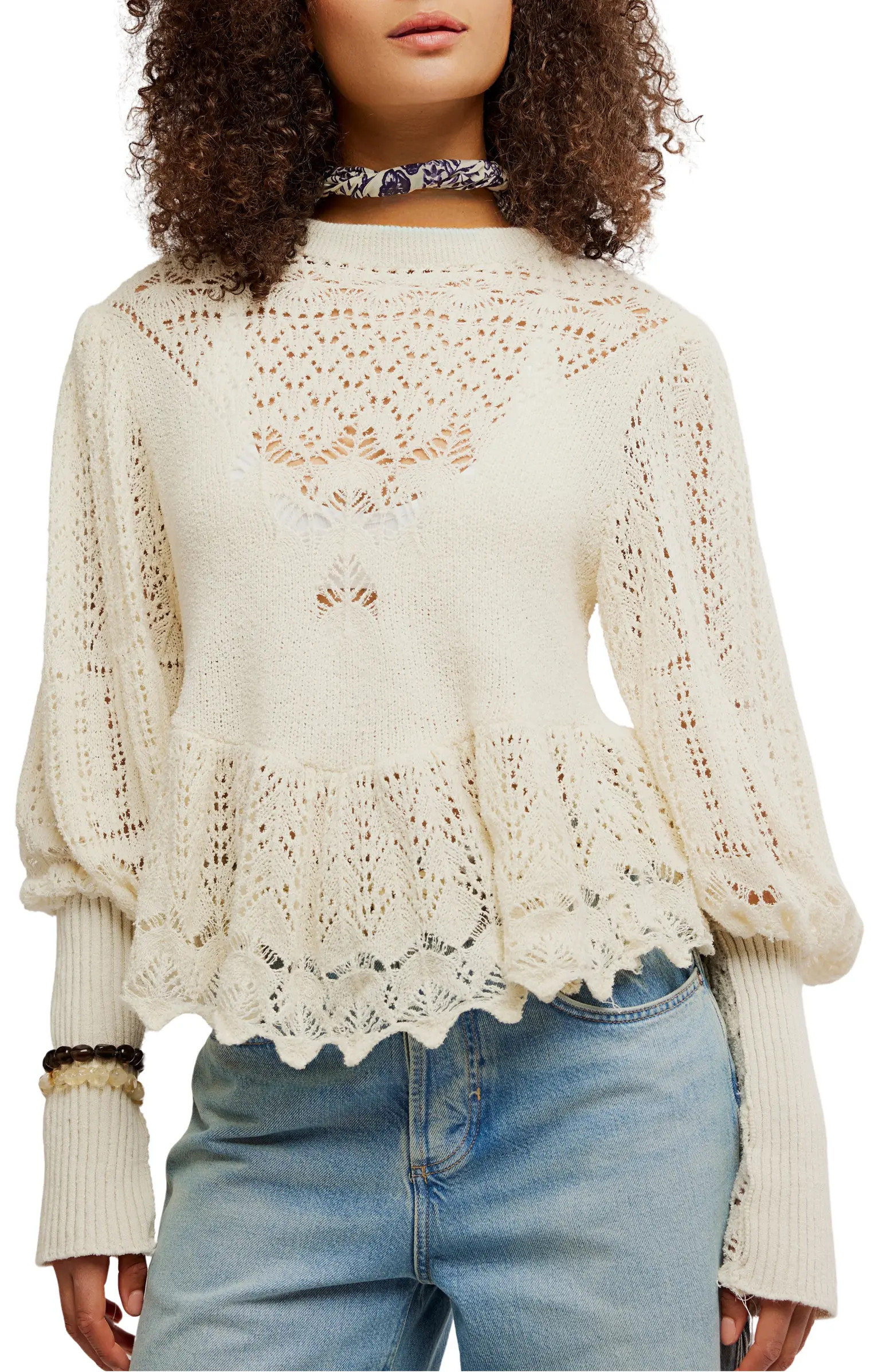 Lucinda Semisheer Sweater | Nordstrom