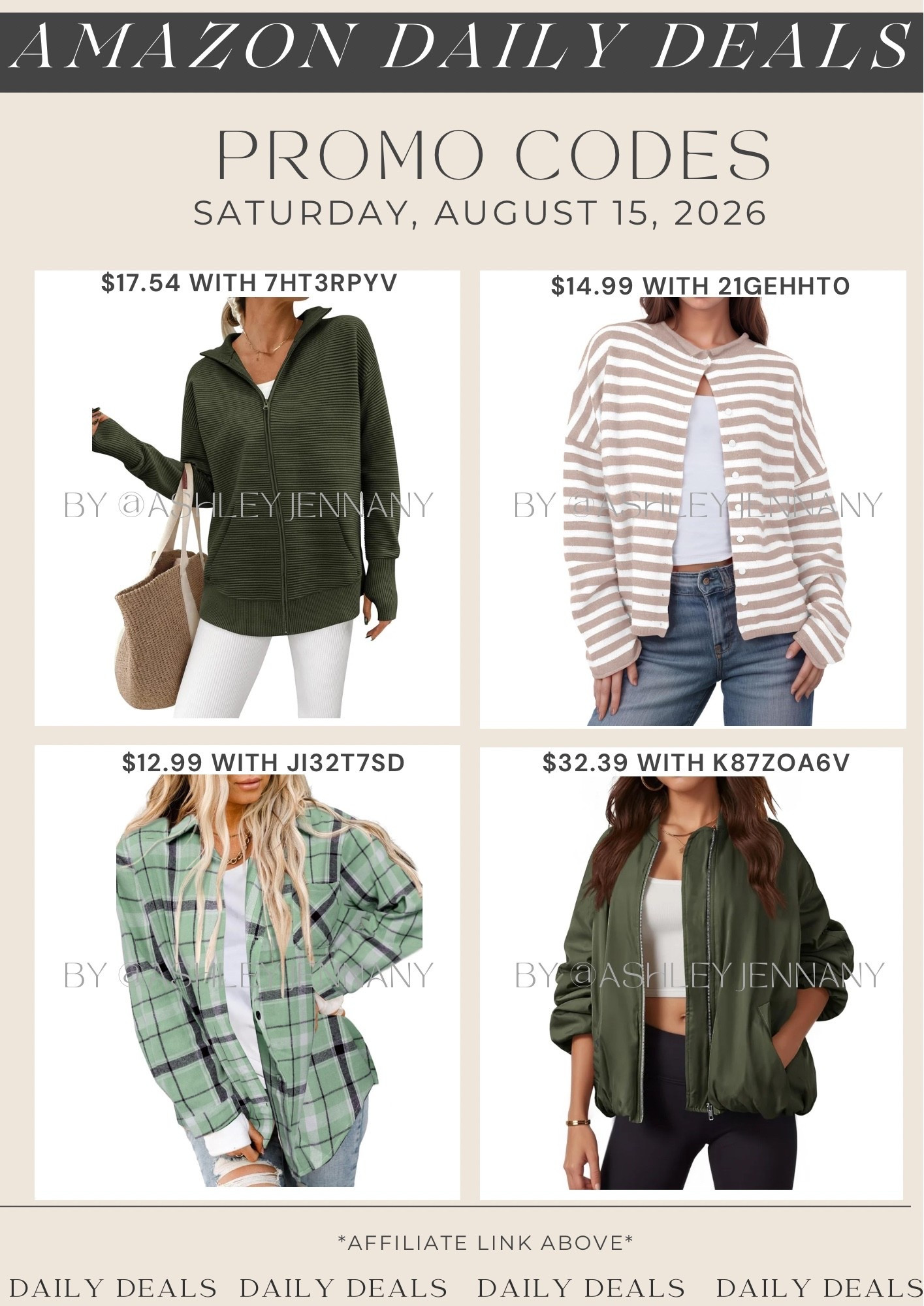 Amazon deals

#LTKSaleAlert #LTKMidsize #LTKSeasonal