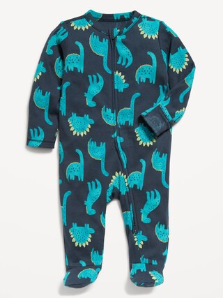 2-Way-Zip Sleep & Play Footed One-Piece for Baby | Old Navy (US)