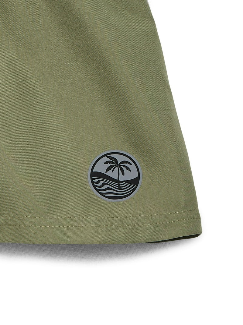 Wonder Nation Boys Everyday Swim Trunks with UPF50, Sizes 4-18 & Husky | Walmart (US)