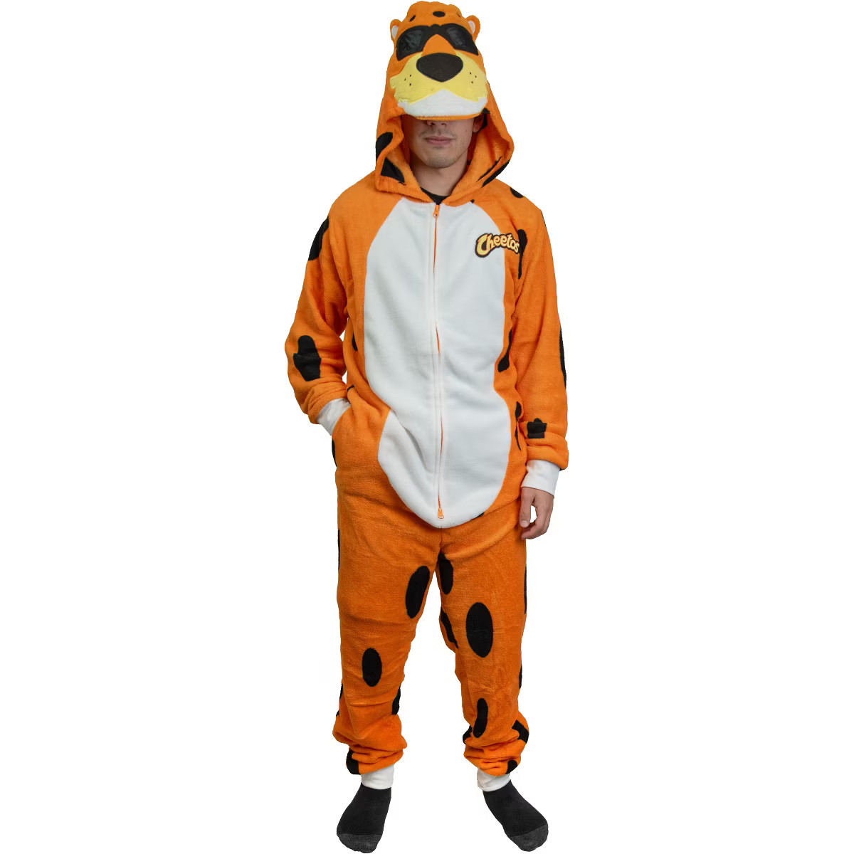 Men's Cheetos I Am Chester Cheetah Bodysuit | Target