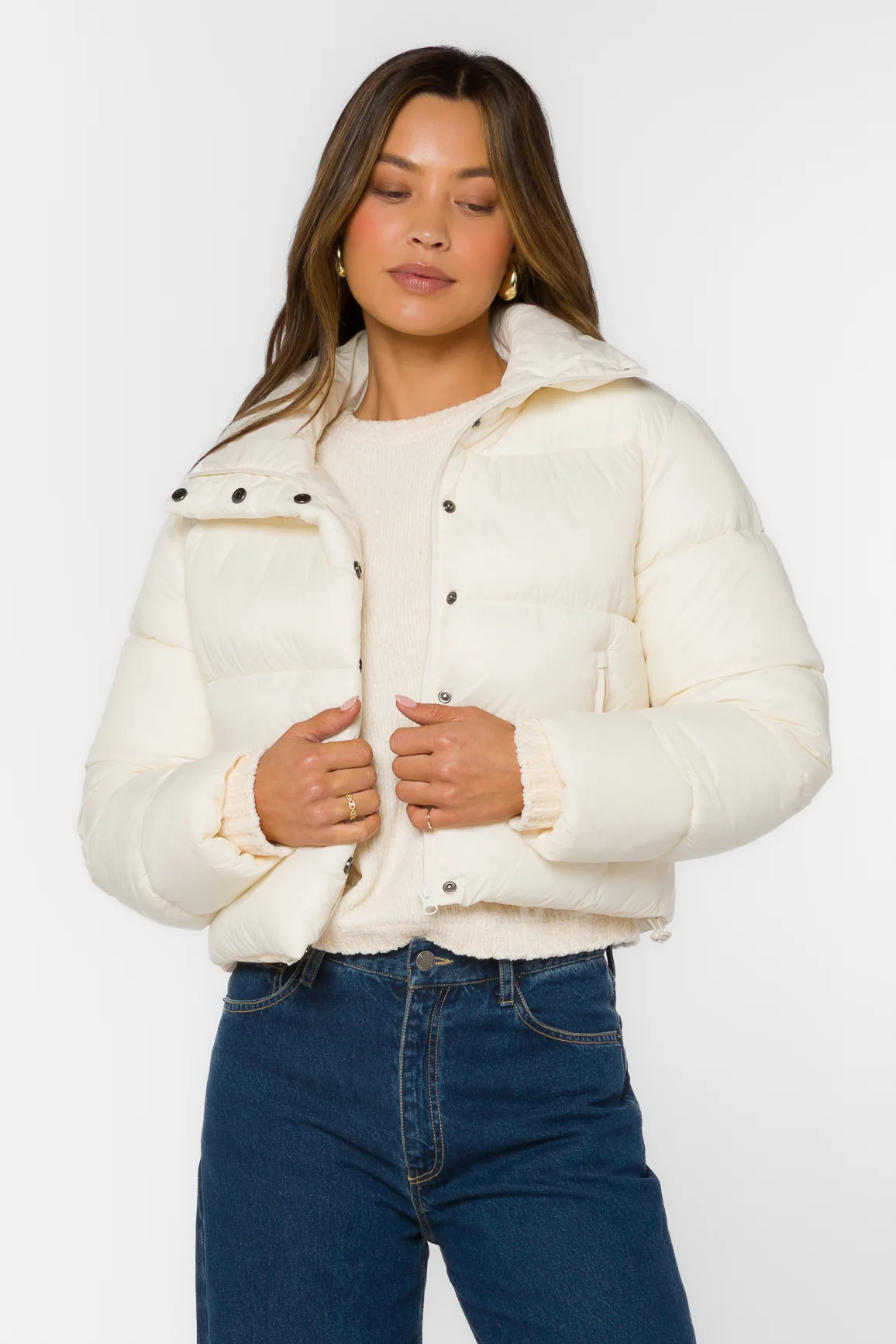 Jonas Cream Jacket | Velvet Heart Clothing