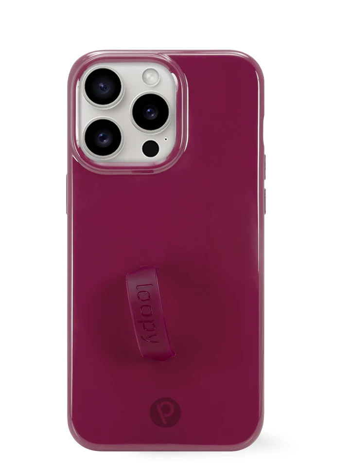 Loopy Cases - Dark Cherry | Loopy Cases