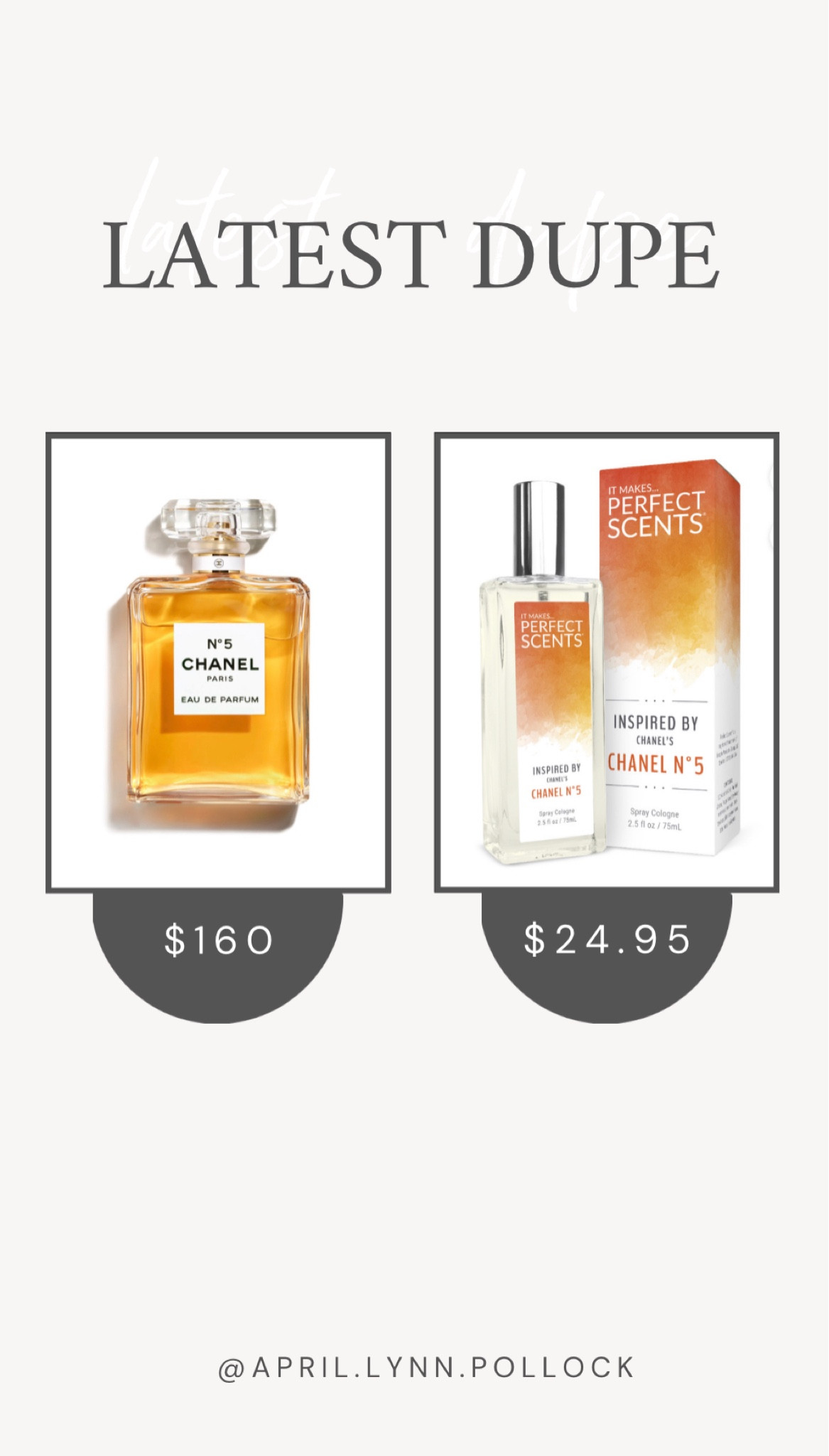 dupes / Chanel dupes / perfume / fragrances / perfect scents / women perfume / cologne 

#LTKbeauty #LTKGiftGuide #LTKFind