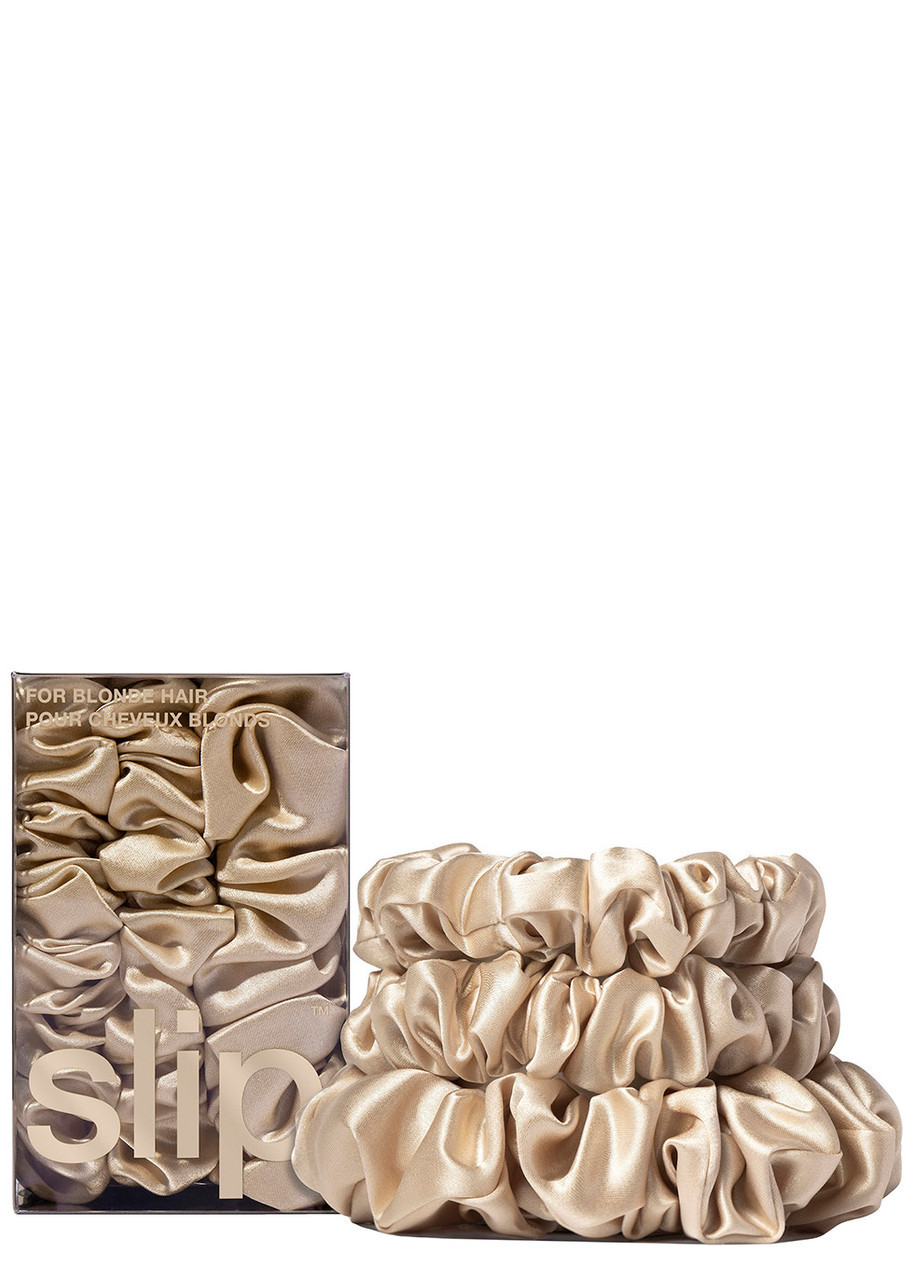 Slip Silk Assorted Scrunchies - Blonde | Harvey Nichols (Global)