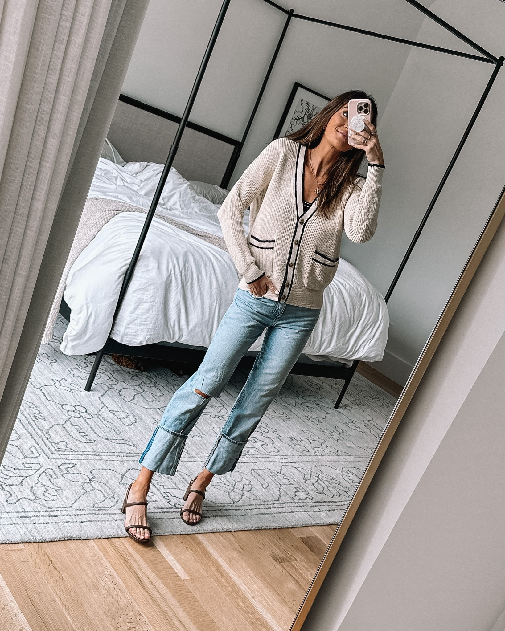 j crew cotton sweater