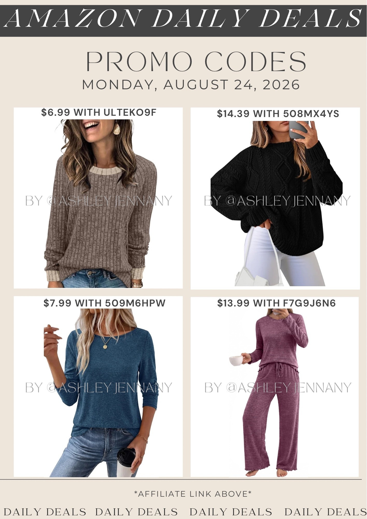 Amazon deals

#LTKMidsize #LTKSaleAlert #LTKSeasonal