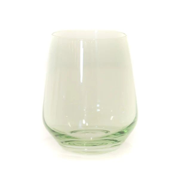 Stemless Wineglass (Set of 2), Mint Green | The Avenue