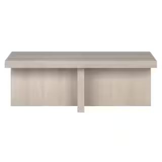 Meyer&Cross Elna 44 in. Alder White Rectangle MDF Top Coffee Table CT1905 - The Home Depot | The Home Depot