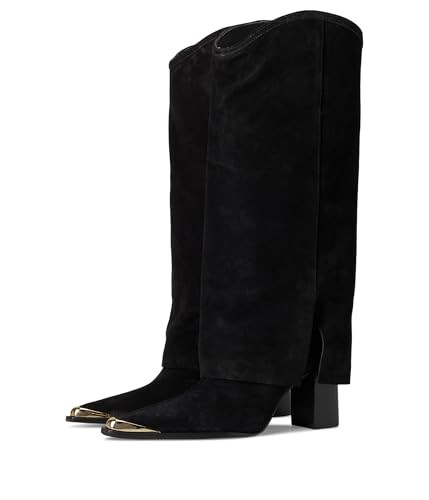 SCHUTZ Womens Raffaela Up Cloak, Black, 9, Medium | Amazon (US)