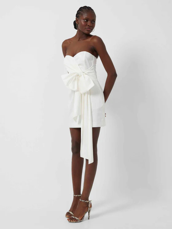 Florida Summer Strapless Dress | French Connection (US)