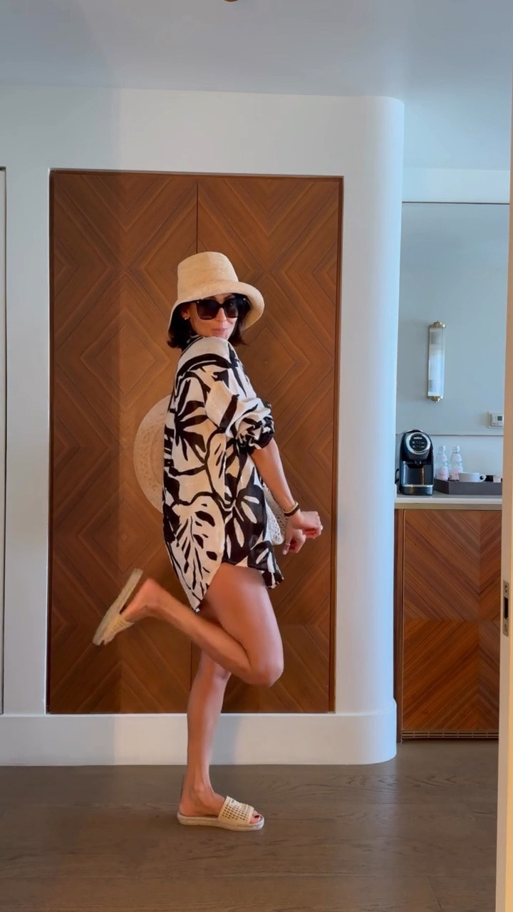 A beach outfit you loved last year! My suit and bag are on sale with Prime Day and and they are the best for comfort and chic!

#LTKSaleAlert #LTKSeasonal #LTKSwim