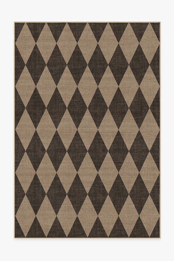 Palazzo Soft Black Re-Jute Rug | Ruggable