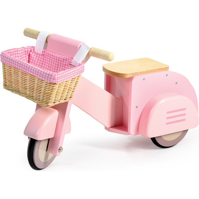 Scooter w/ Basket - Kids Toys | Tender Leaf Toys from Maisonette | Maisonette
