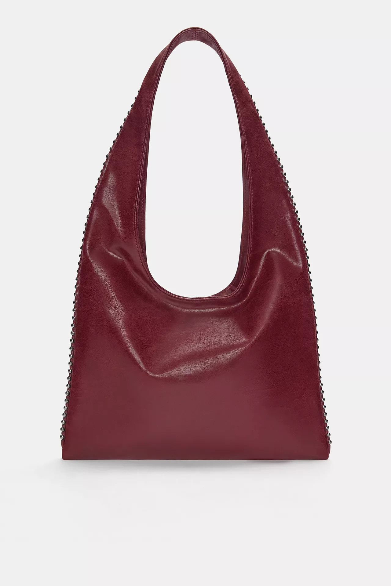 Embellished faux leather shopper bag | PULL and BEAR UK