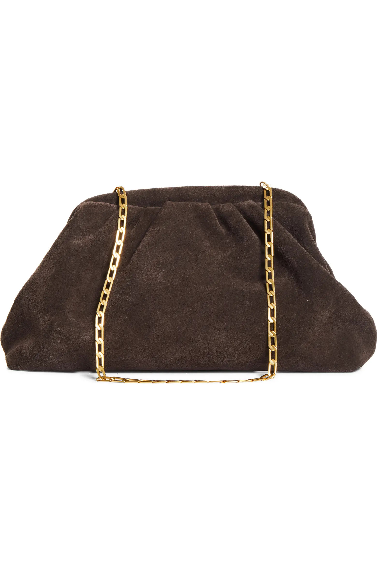 Reiss Large Mia Suede Frame Clutch (Women) | Nordstrom | Nordstrom