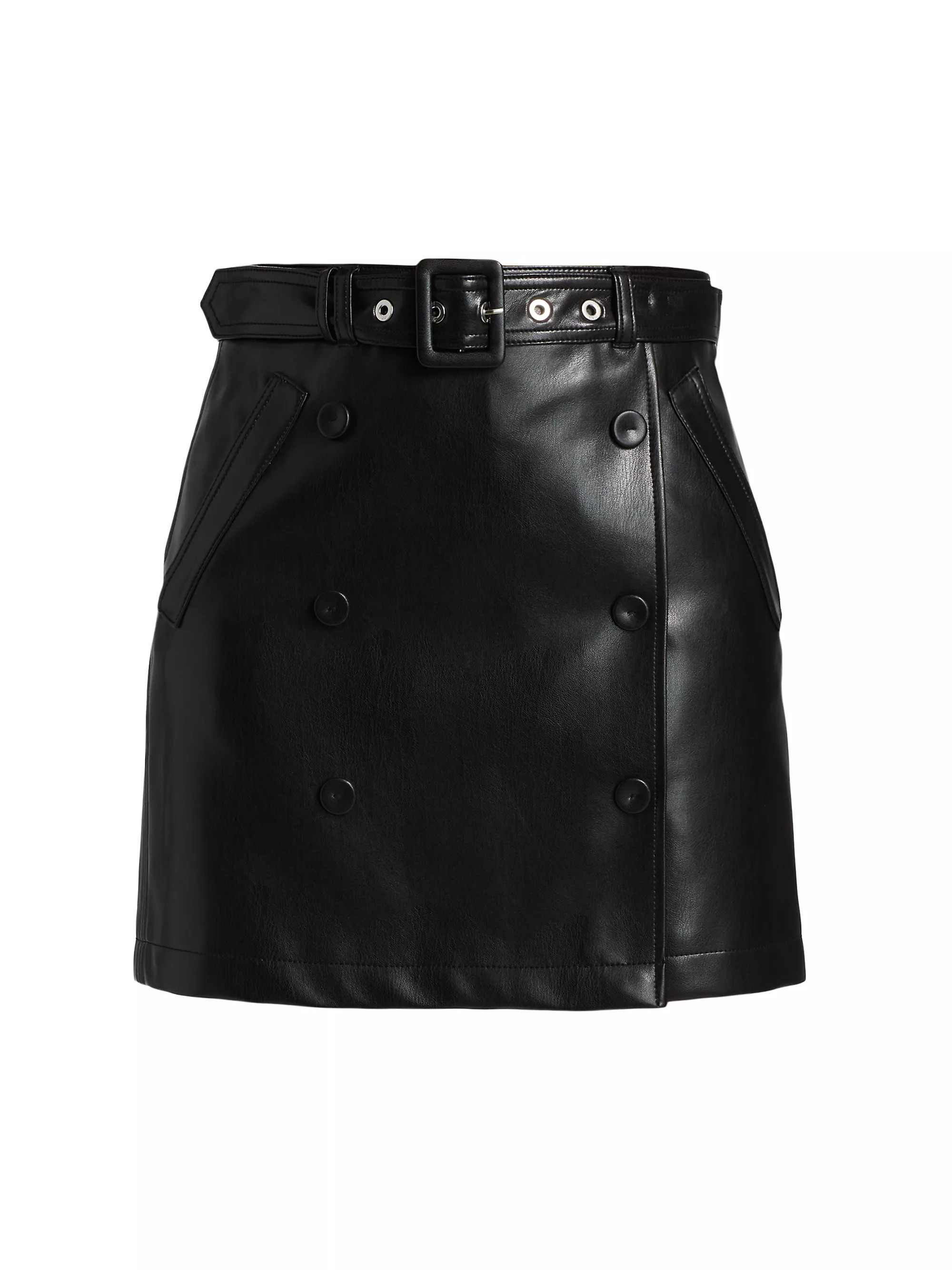 Quin Vegan Leather Miniskirt | Saks Fifth Avenue