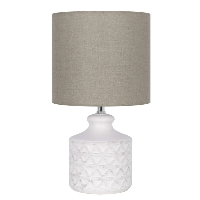 Better Homes & Gardens White Ceramic Table Lamp, 15" | Walmart (US)