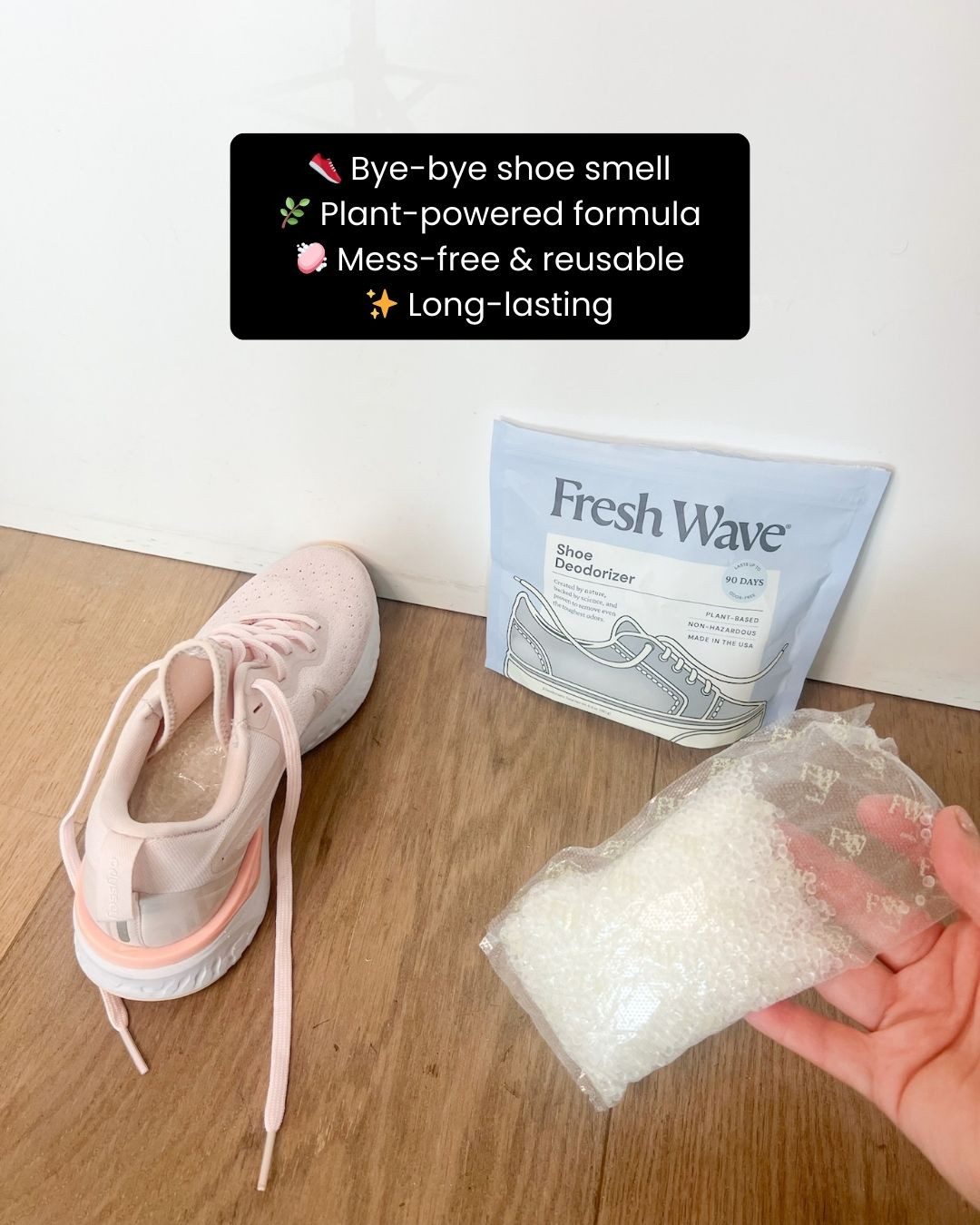 Fresh kicks, no stress 👟✨ This shoe deodorizer is your quick fix for keeping every pair smelling clean and ready to wear! Whether it’s sneakers, work shoes, or gym pairs, it helps fight odor and keeps things fresh all day 💖🌿. Easy to use and perfect for on-the-go refreshes 👀✨. Trust me, once you try this, stinky shoes won’t be a problem anymore 💕

#shoecare #freshkicks #shoedeodorizer #cleanliving #dailyessentials #sneakerhead #shoehack #freshandclean #lifestylefinds #onthego #musthave #cleanhome #odorfree #selfcare #organizedlife #homeessentials #simpleliving #shoeessentials #hygiene #everydaycarry #freshvibes #lifehacks #ltkhome #practicalfinds #ltkfinds 

 