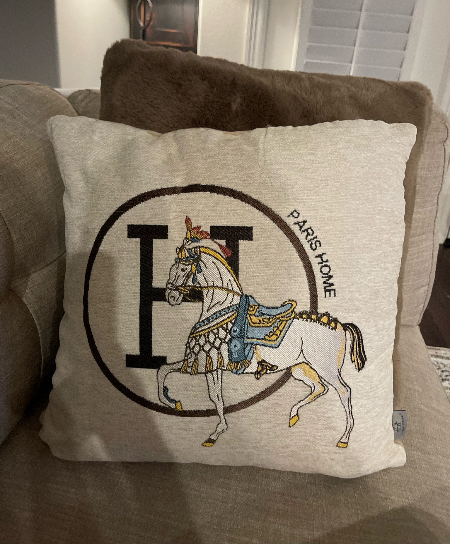 Designer Amazon Dupe Pillow Cover 

#LTKSeasonal #LTKHoliday #LTKHolidaySale