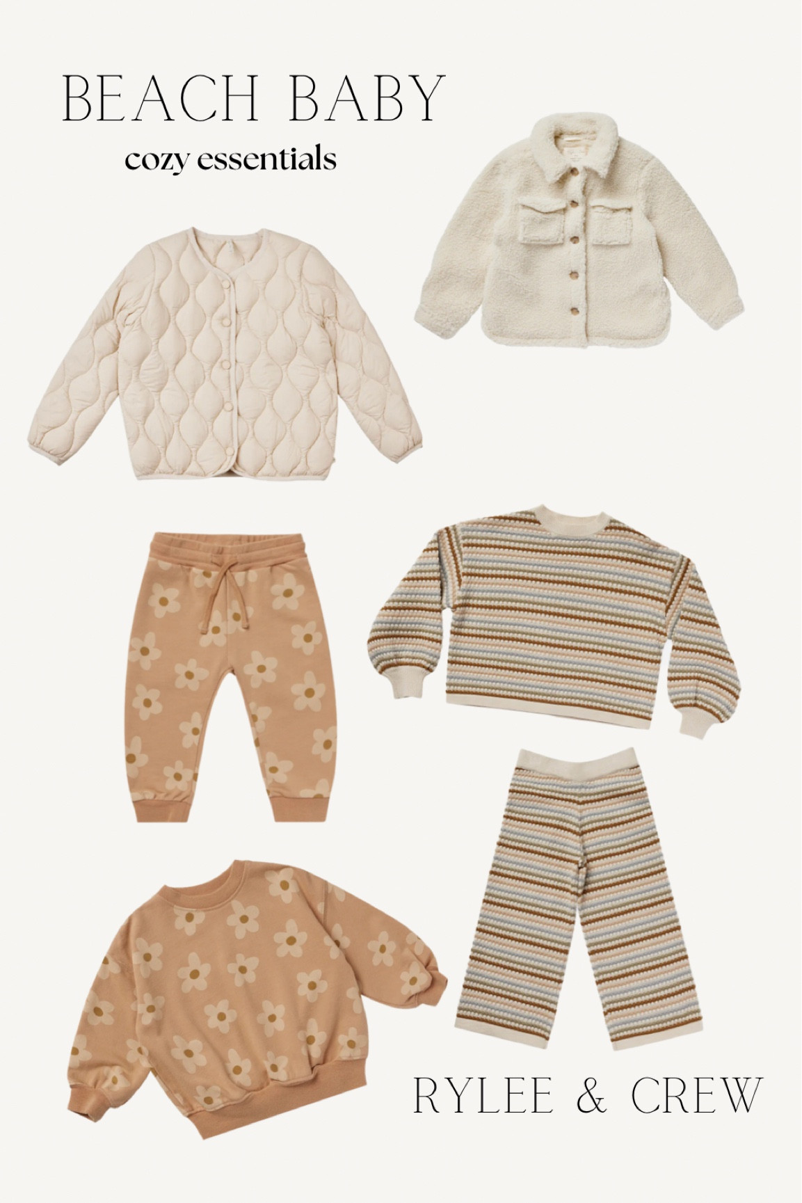 POV you have a beach baby and it’s getting colder 

Rylee & Crew is one of our favorite brands that all the local boutiques have in stores, their clothes hold up so well✨



#LTKSeasonal #LTKkids #LTKbaby