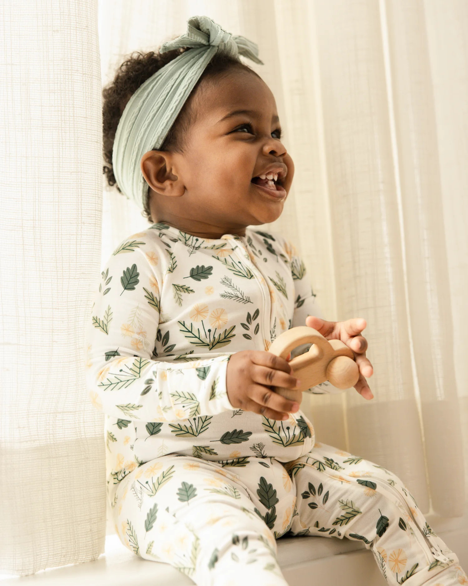 Bamboo Baby Pajamas | Honey Dandelion | Kindred Bravely | Kindred Bravely