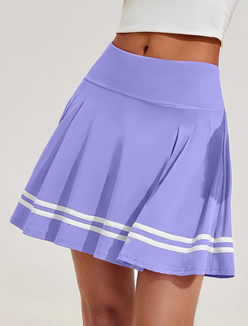 Pinspark Pleated Tennis Skirt Womens Athletic Golf Skort Activewear Built-in Shorts Sport Outfits... | Amazon (US)