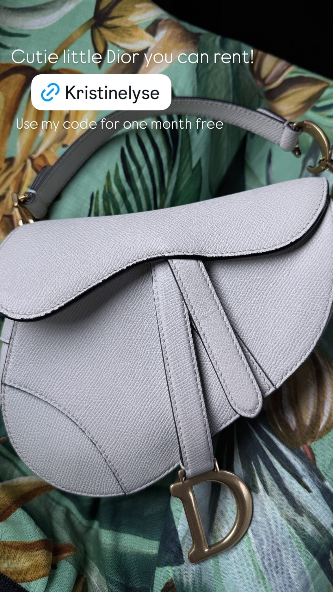 Cutie little Dior you can rent!  Use my code for one month free

Kristinelyse

#LTKNYFW #LTKootd #LTKselfcare
