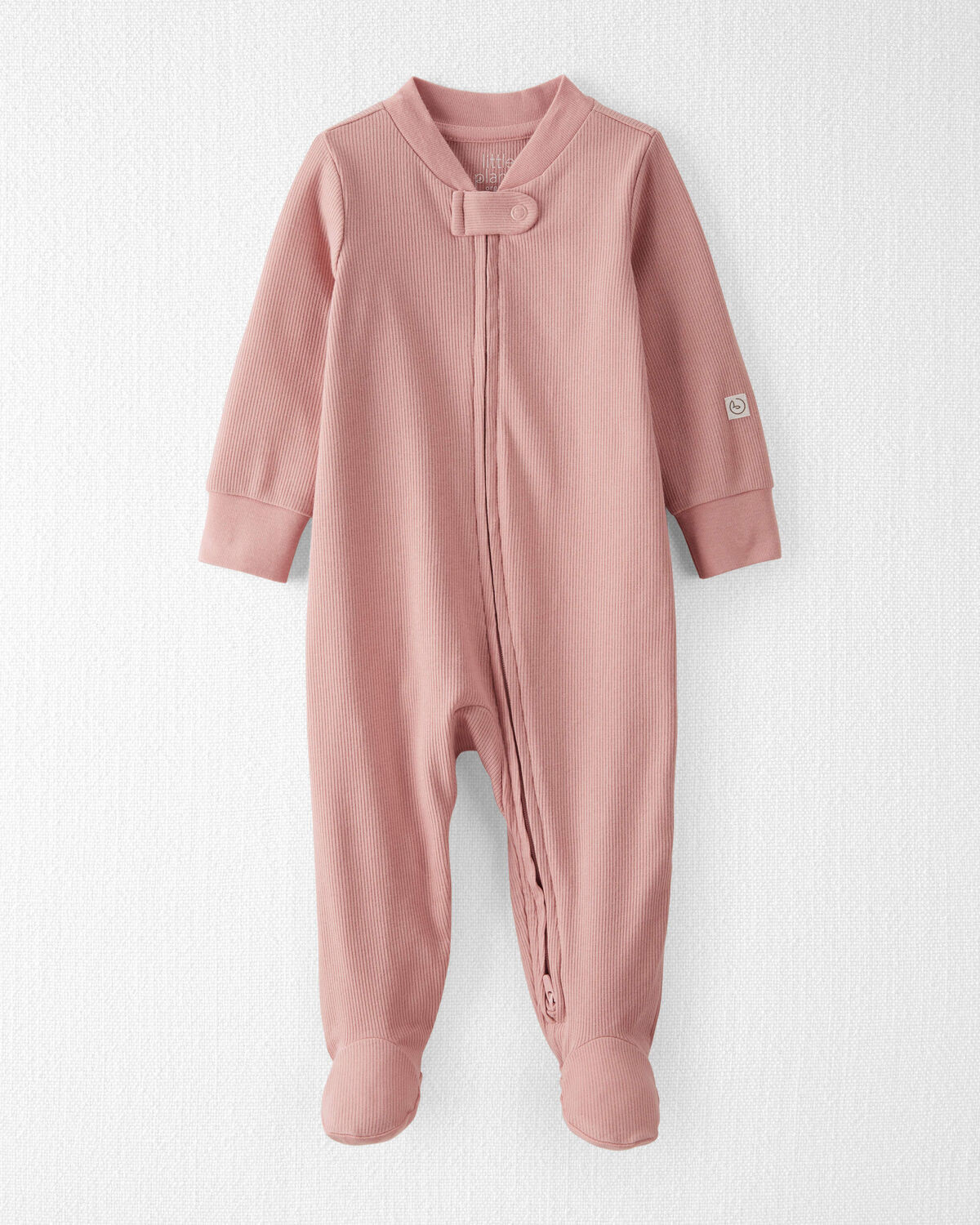 Baby  Organic Cotton Sleep & Play Pajamas in Pink | Carter's